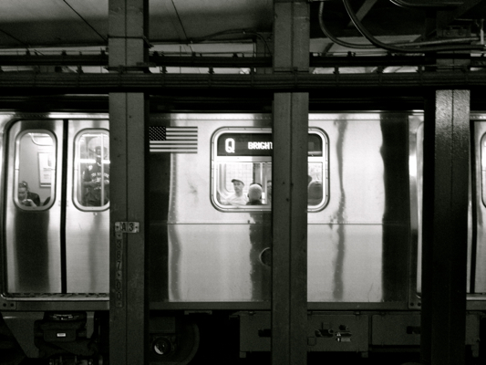 Subway: Q Train at 7th Avenue