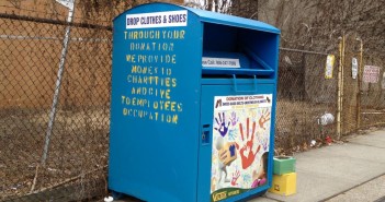 Clothing Donation Bin on DeGraw at 4th Ave