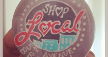 Shop Local 5th Ave Button via groundfloorbk on Instagram