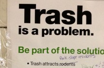 (crop) Trash Subway Sign
