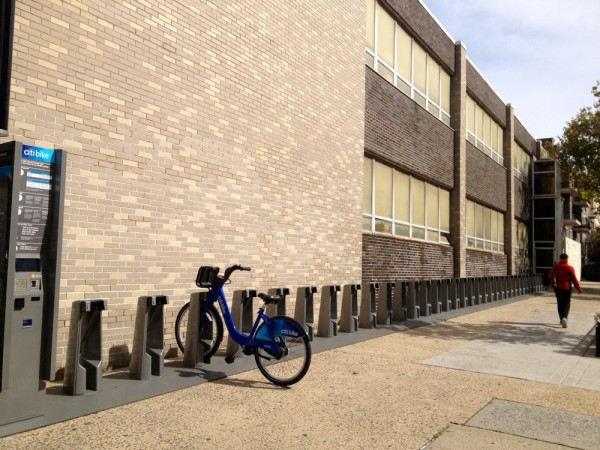 Almost Empty CitiBike station on 4th Ave