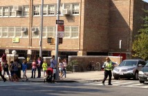 Crossing Guard at PS 321 on 7th Avenue