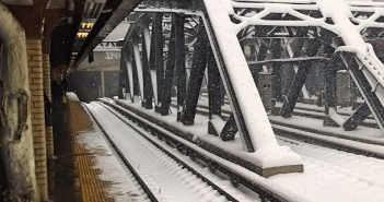 Snowy subway by aleph78 on Instagram