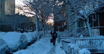 Snowy Sidewalk by aleph78 on Instagram
