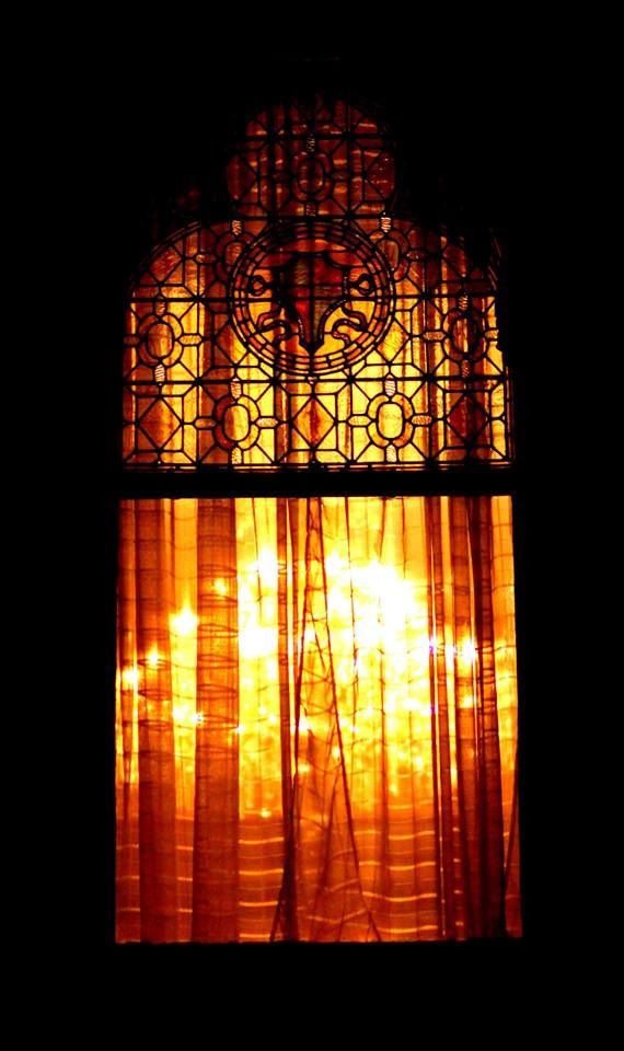 Montauk Club Window by Bill Webber