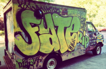 graffiti truck by thebeautymaiden