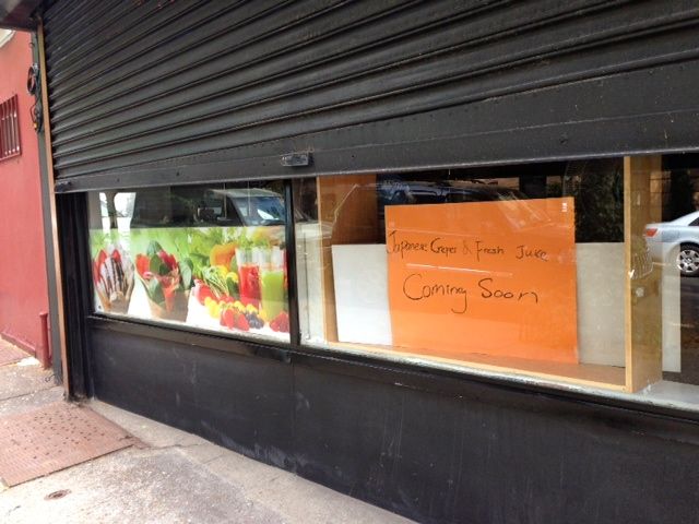 Coming Soon: Japanese Crepes & Fresh Juice, 348 6th Street